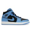 DQ8426-401_01 S1 Zapatillas Air Jordan 1 Mid University Blue Black DQ8426-401