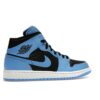 DQ8426-401_35 S1 Zapatillas Air Jordan 1 Mid University Blue Black DQ8426-401