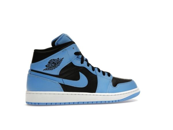 DQ8426-401_35 S1 Zapatillas Air Jordan 1 Mid University Blue Black DQ8426-401