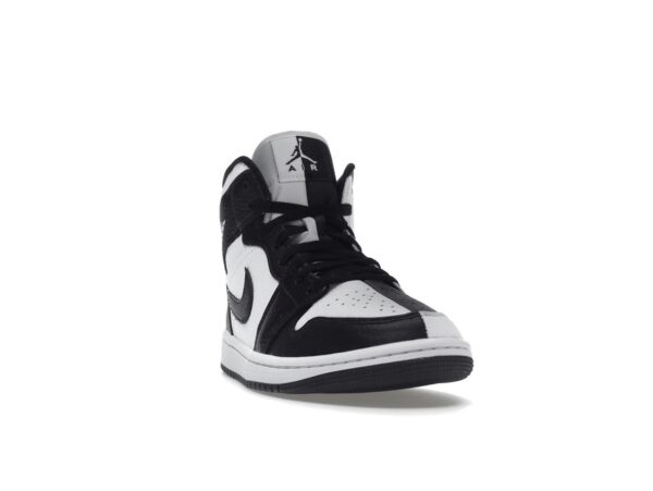 DR0501-101_08 S1 Jordan 1 Mid Split - Zapatillas de deporte para mujer, color negro y blanco, DR0501-101