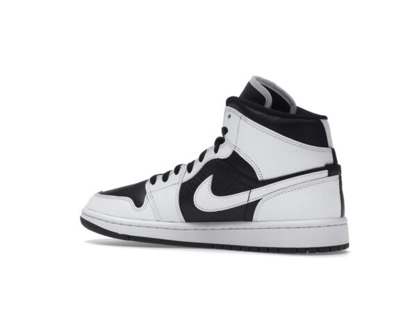 DR0501-101_22 S1 Jordan 1 Mid Split - Zapatillas de deporte para mujer, color negro y blanco, DR0501-101