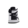 DR0501-101_29 S1 Jordan 1 Mid Split - Zapatillas de deporte para mujer, color negro y blanco, DR0501-101