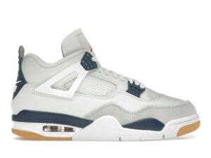 Nike SB Air Jordan 4 Retro 'Navy' – Blanco cumbre/Azul marino – DR5415-100