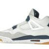 Nike SB Air Jordan 4 Retro 'Navy' – Blanco cumbre/Azul marino – DR5415-100