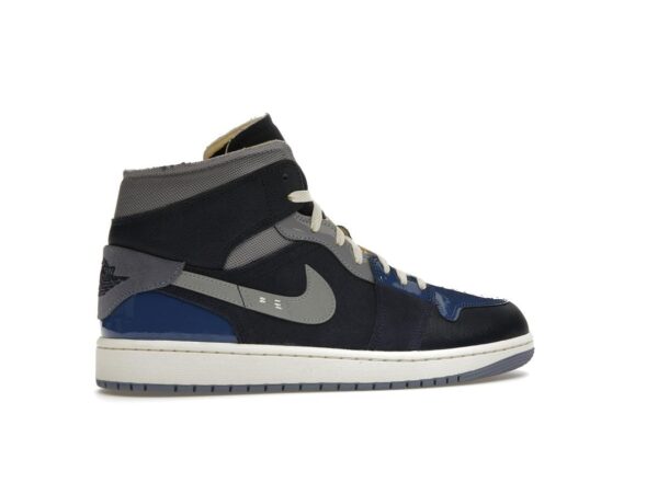 Air Jordan 1 Mid SE Craft Obsidian French Blue Ashen Slate White – DR8868-400