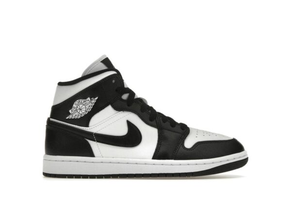 Jordan 1 Mid Panda para mujer, DV0991-101, blanco/negro