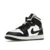 Jordan 1 Mid Panda para mujer, DV0991-101, blanco/negro