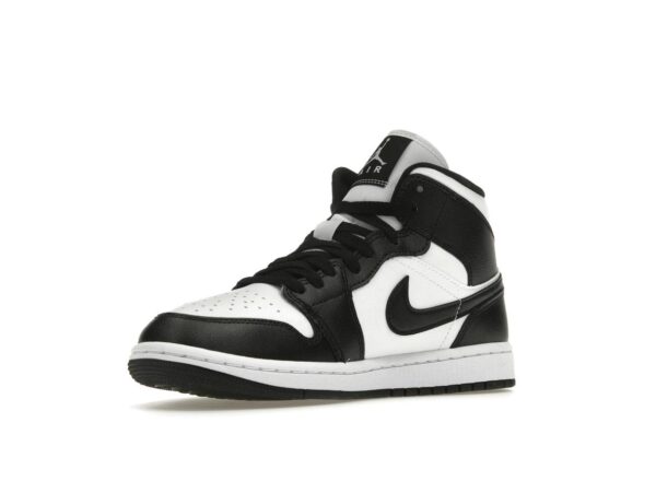 Jordan 1 Mid Panda para mujer, DV0991-101, blanco/negro