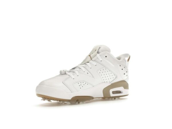 Jordan 6 Retro Low Golf Shoes Blanco Caqui DV1376-100