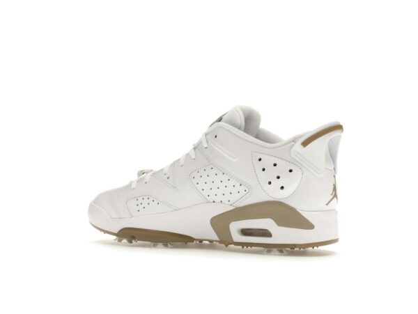 Jordan 6 Retro Low Golf Shoes Blanco Caqui DV1376-100