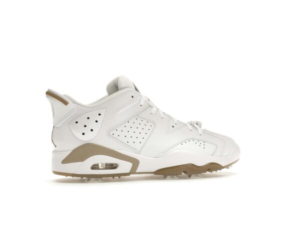 Jordan 6 Retro Low Golf Shoes Blanco Caqui DV1376-100