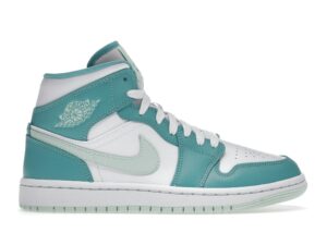 Jordan 1 Mid Washed Teal (Mujer) – DV2229-300