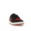 Jordan 1 Retro AJKO Low Bred Zapatillas DX4981-006 Negro Rojo Universitario Blanco