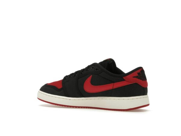 Jordan 1 Retro AJKO Low Bred Zapatillas DX4981-006 Negro Rojo Universitario Blanco