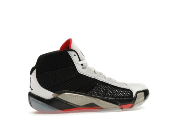 Jordan 38 Fundamentals Clear Sole DZ3356-106 Blanco Negro Rojo Sirena