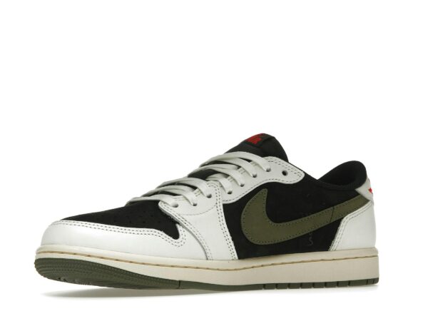 Air Jordan 1 Retro Low OG SP Travis Scott para mujer en color oliva DZ4137-106