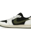 Air Jordan 1 Retro Low OG SP Travis Scott para mujer en color oliva DZ4137-106