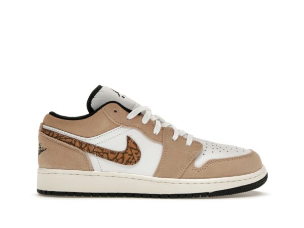DZ5368-201_01.jpg Air Jordan 1 Low SE Brown Elephant (GS) – DZ5368-201