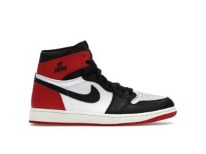 Zapatillas Air Jordan 1 Retro High OG Black Toe Reimagined DZ5485-106 negras, rojas y blancas