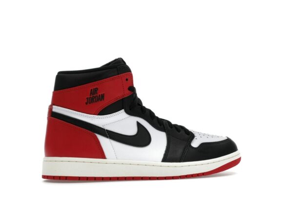 Zapatillas Air Jordan 1 Retro High OG Black Toe Reimagined DZ5485-106 negras, rojas y blancas