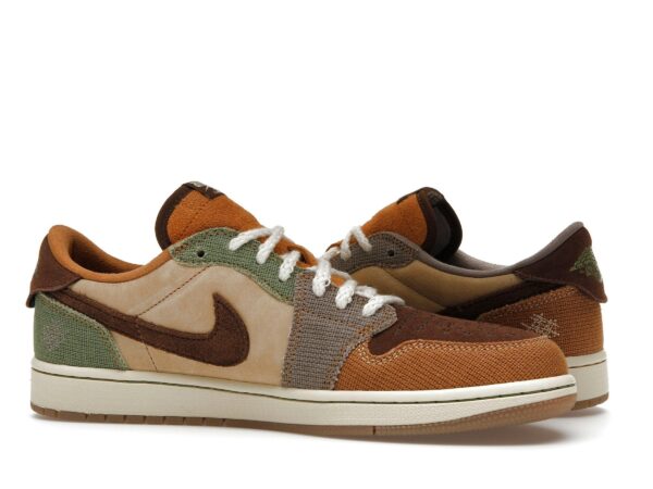 Air Jordan 1 Retro Low OG Zion Williamson Voodoo – Lino/Muselina/Marrón – DZ7292-200