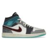 Jordan 1 Mid SE Exploration Unit Sail Grey Blue Red FB1870-161