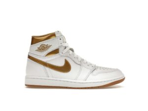 Jordan 1 Retro High OG Metallic Gold para mujer FD2596-107