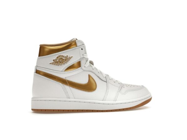 Jordan 1 Retro High OG Metallic Gold para mujer FD2596-107