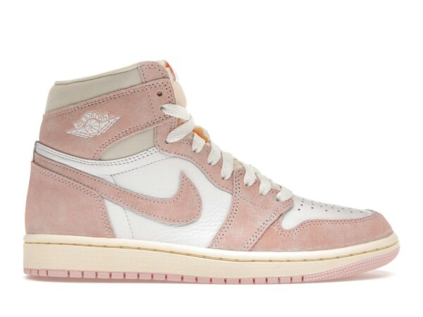 Zapatillas Air Jordan 1 Retro High OG de ante rosa lavado para mujer – FD2596-600