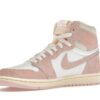 Zapatillas Air Jordan 1 Retro High OG de ante rosa lavado para mujer – FD2596-600