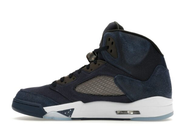 Jordan 5 Retro Georgetown – FD6812-400 – Azul marino medianoche/Negro/Gris fútbol – Lanzamiento en noviembre de 2023