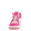 Jordan 1 Mid Fierce Pink GS - Zapatillas de piel blancas y rosas - FD8780-116