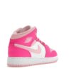 Jordan 1 Mid Fierce Pink GS - Zapatillas de piel blancas y rosas - FD8780-116