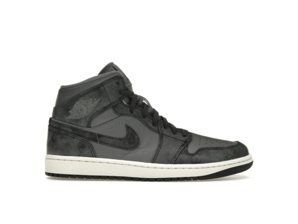 Jordan 1 Mid Distressed Smoke Grey para mujer FJ3448-001