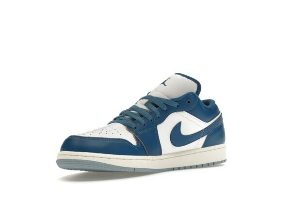 Jordan 1 Low Industrial Blue – Blanco/Vela/Azul Industrial – FN5214-141