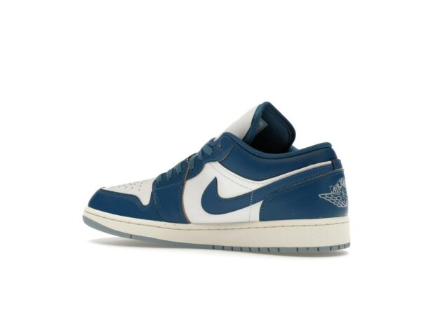 Jordan 1 Low Industrial Blue – Blanco/Vela/Azul Industrial – FN5214-141