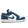 Jordan 1 Low Industrial Blue – Blanco/Vela/Azul Industrial – FN5214-141