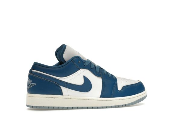 Jordan 1 Low Industrial Blue – Blanco/Vela/Azul Industrial – FN5214-141