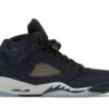 Jordan 5 Retro Georgetown (GS) – FN5452-400 – Azul marino medianoche/Negro/Gris fútbol
