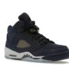 Jordan 5 Retro Georgetown (GS) – FN5452-400 – Azul marino medianoche/Negro/Gris fútbol