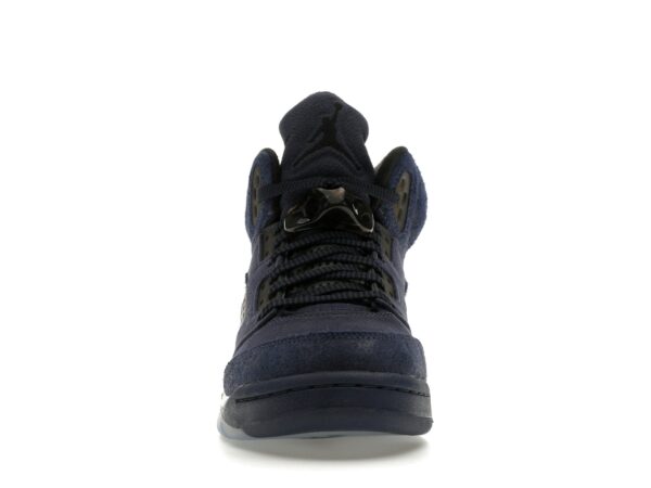 Jordan 5 Retro Georgetown (GS) – FN5452-400 – Azul marino medianoche/Negro/Gris fútbol
