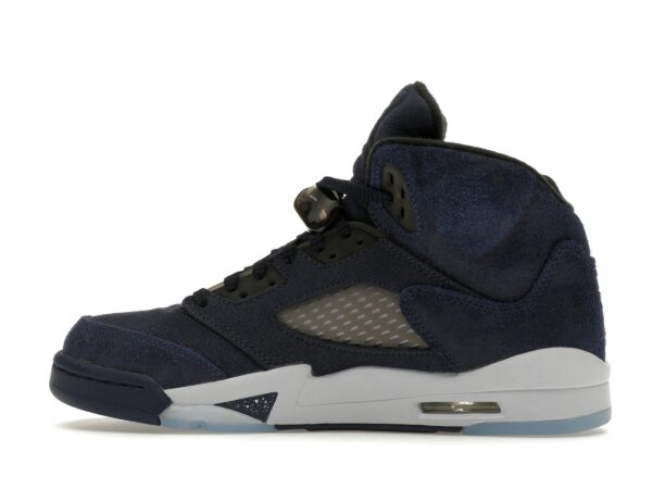 Jordan 5 Retro Georgetown (GS) – FN5452-400 – Azul marino medianoche/Negro/Gris fútbol
