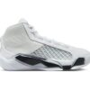 Jordan FIBA 38 GS Zapatillas blancas/platino puro/dorado metalizado