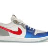 Zapatillas Nike Air Jordan 1 Low SE de piel en blanco filipino/azul real/azul hielo – FN8901-164