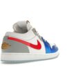 Zapatillas Nike Air Jordan 1 Low SE de piel en blanco filipino/azul real/azul hielo – FN8901-164