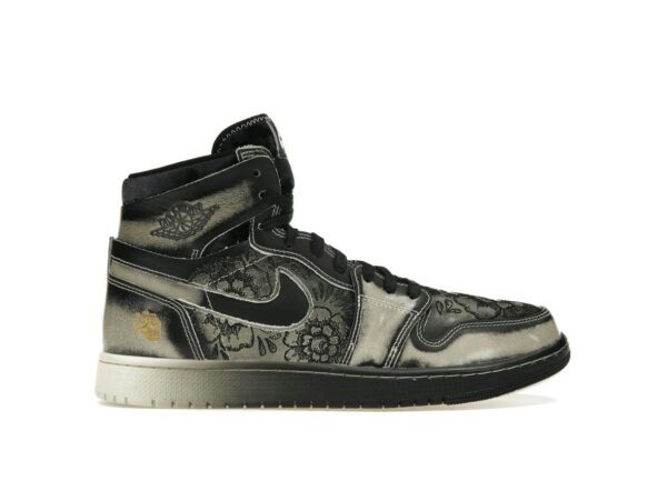 Jordan 1 High Zoom Air CMFT 2 Dia De Muertos FQ8155-010 Zapatillas negras