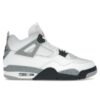 Jordan 4 Retro White Cement 2025 – Blanco cumbre/Rojo fuego-Gris técnico-Negro – FV5029-100