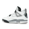 Jordan 4 Retro White Cement 2025 – Blanco cumbre/Rojo fuego-Gris técnico-Negro – FV5029-100