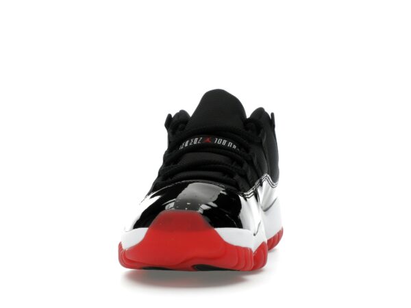 Jordan 11 Retro Low Bred (2025) FV5104-006 Negro/Rojo Zapatillas de estilo casual para hombre