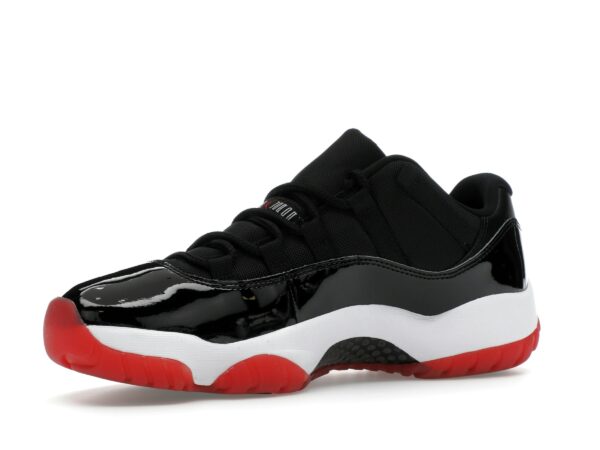 Jordan 11 Retro Low Bred (2025) FV5104-006 Negro/Rojo Zapatillas de estilo casual para hombre